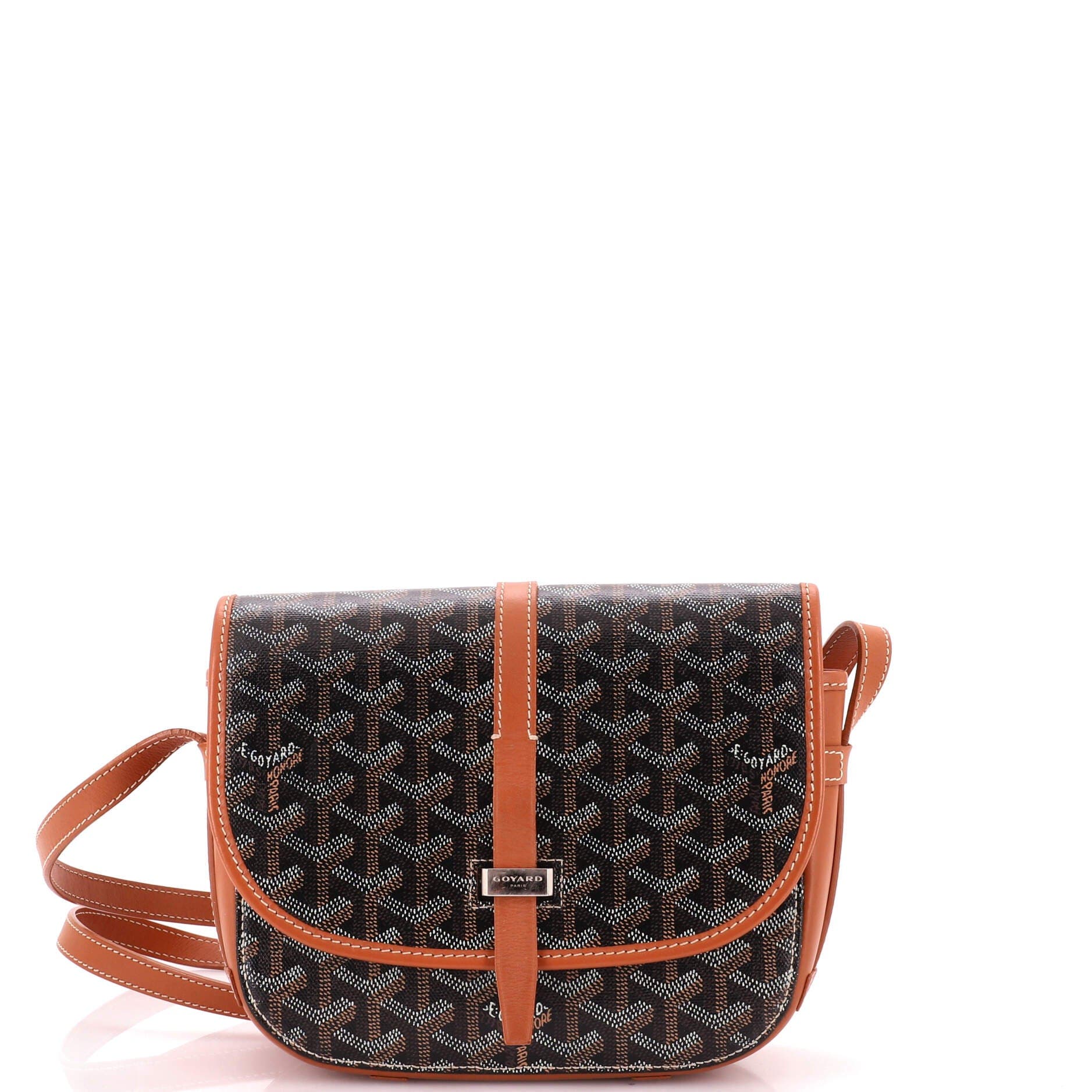 Belvedere II Messenger Bag Coated Canvas PM, Main, color, Brown