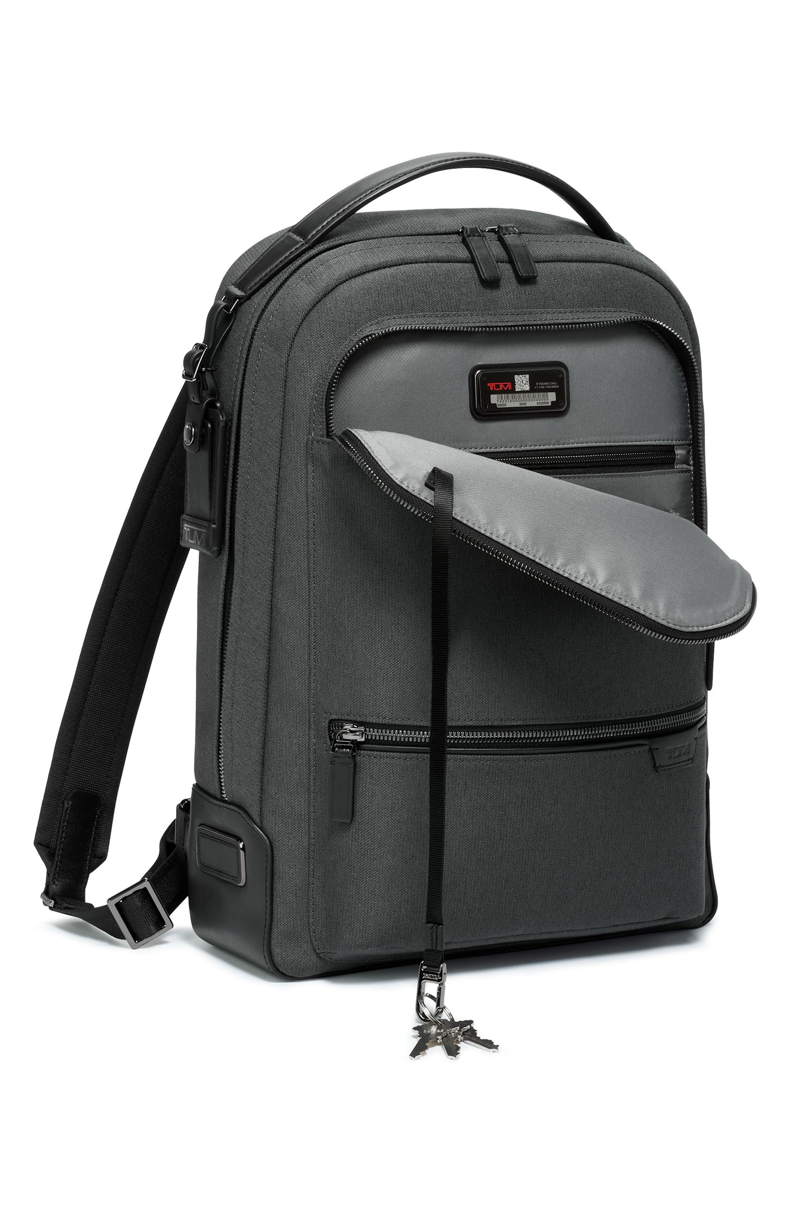 TUMI Bradner Nylon Tricot Laptop Backpack, Alternate, color, 