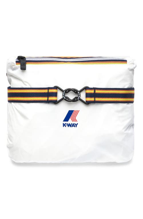 K-way Le Vrai 4.0 Claude Water Repellent Jacket In White