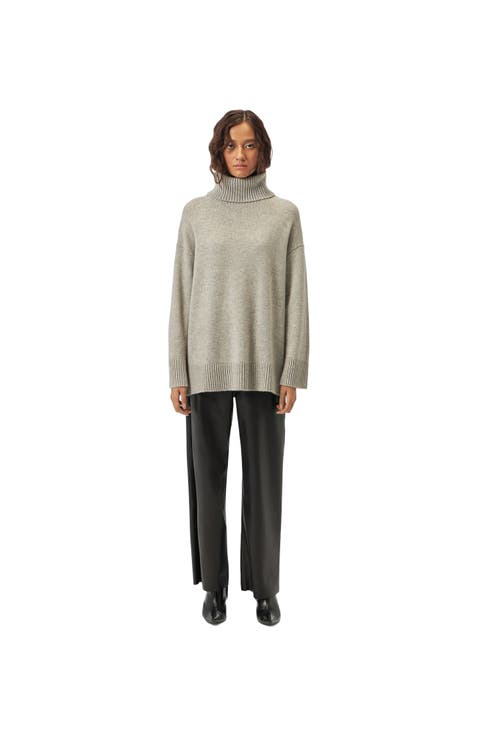 Cashmere Roll-Neck Sweater