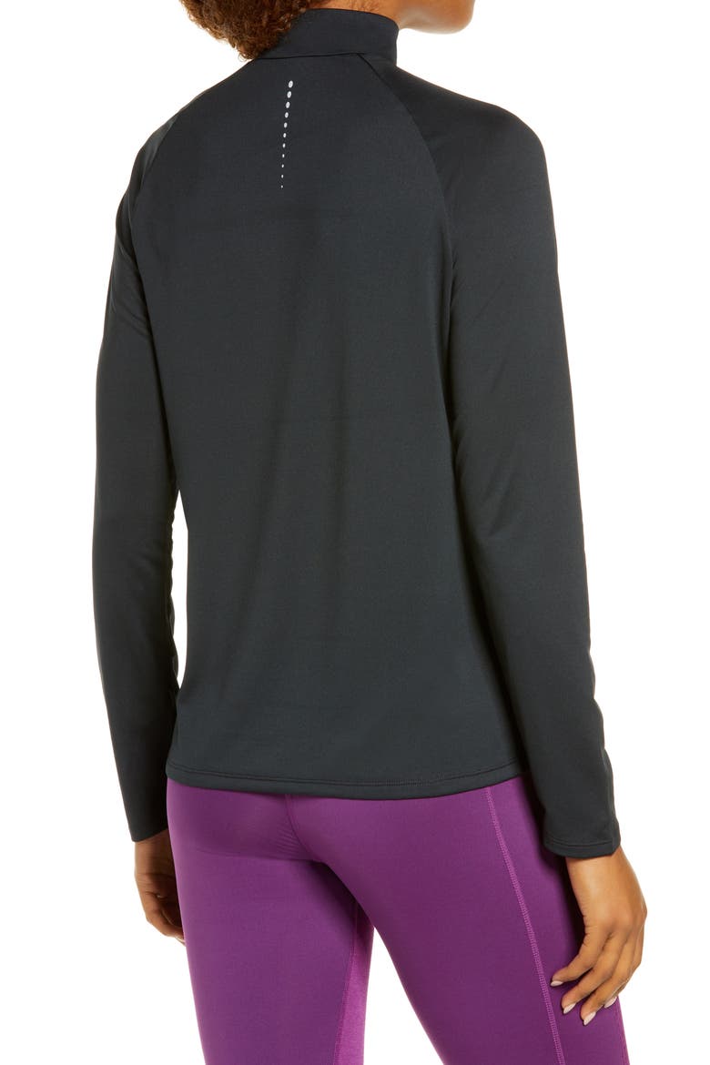 Cerarmiwarm Element Midlayer Top, Alternate, color, BLACK
