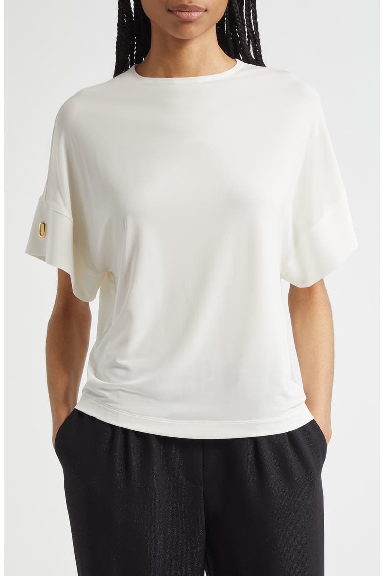Batwing Sleeve T-Shirt, Main, color, WHITE