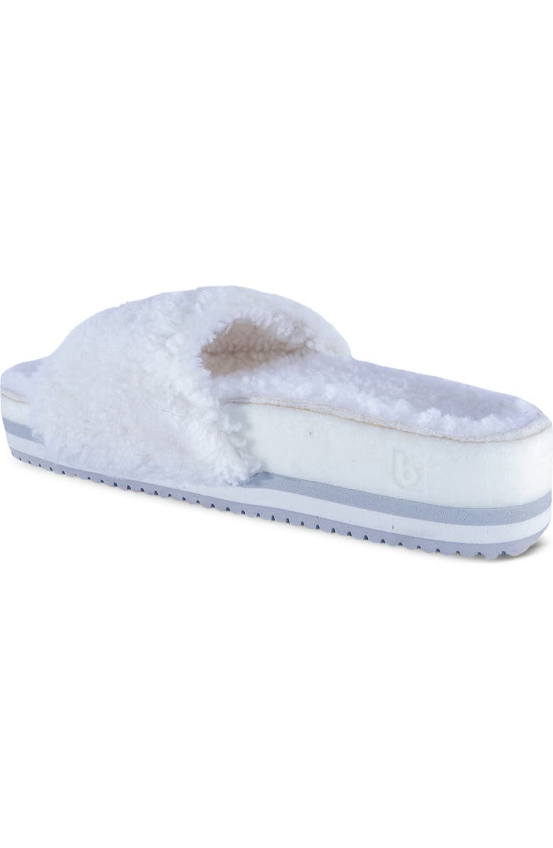 FLEKS Cito Genuine Shearling Slide Sandal, Alternate, color, Iceberg