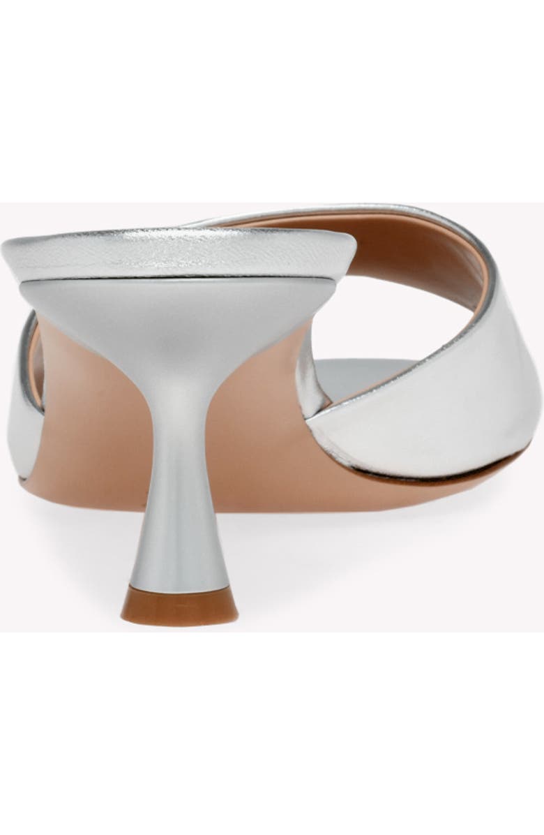 Gianvito Rossi Ascent Mule 55, Alternate, color, Metallic Silver