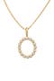  Gold Vermeil Initial O