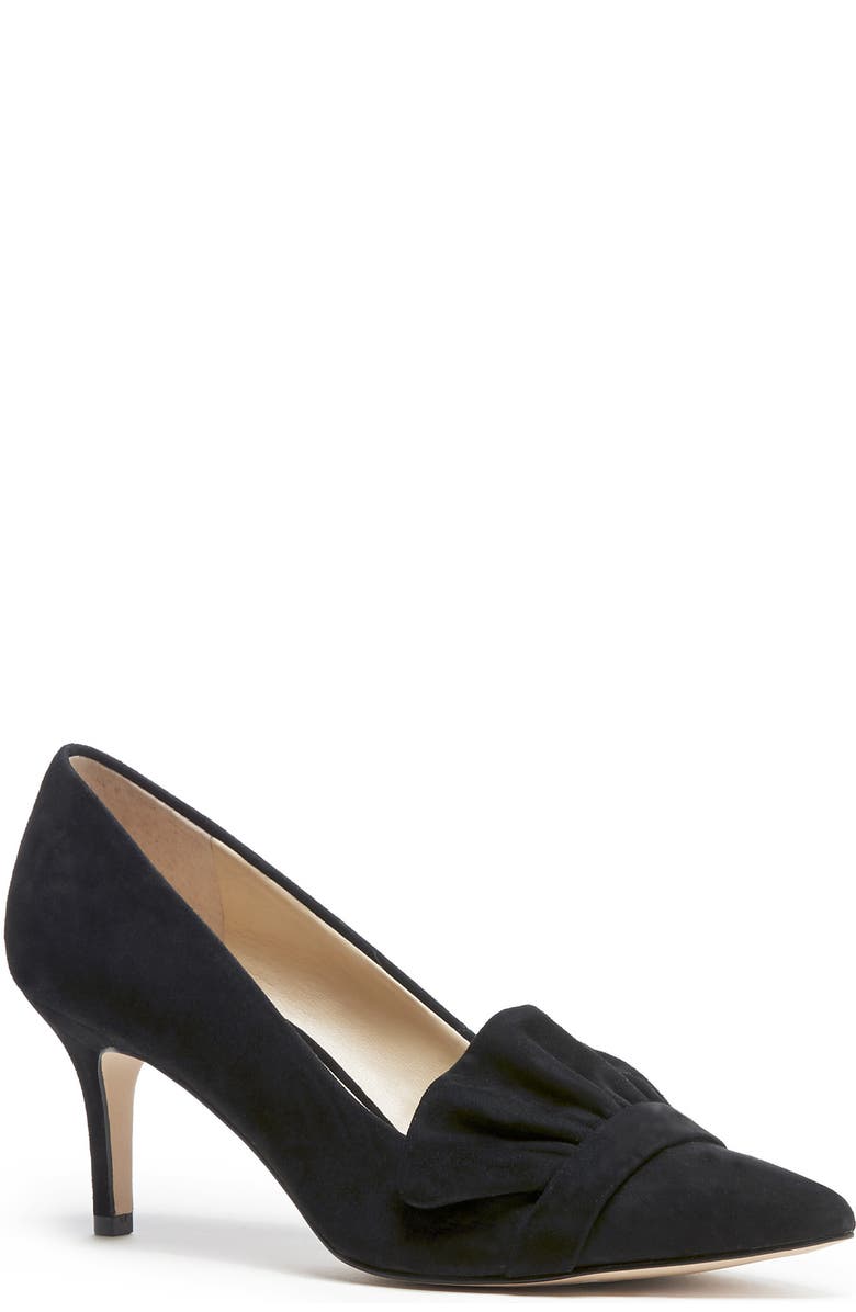 Sole Society Darbia Ruffle Pointy Toe Pump, Main, color,
