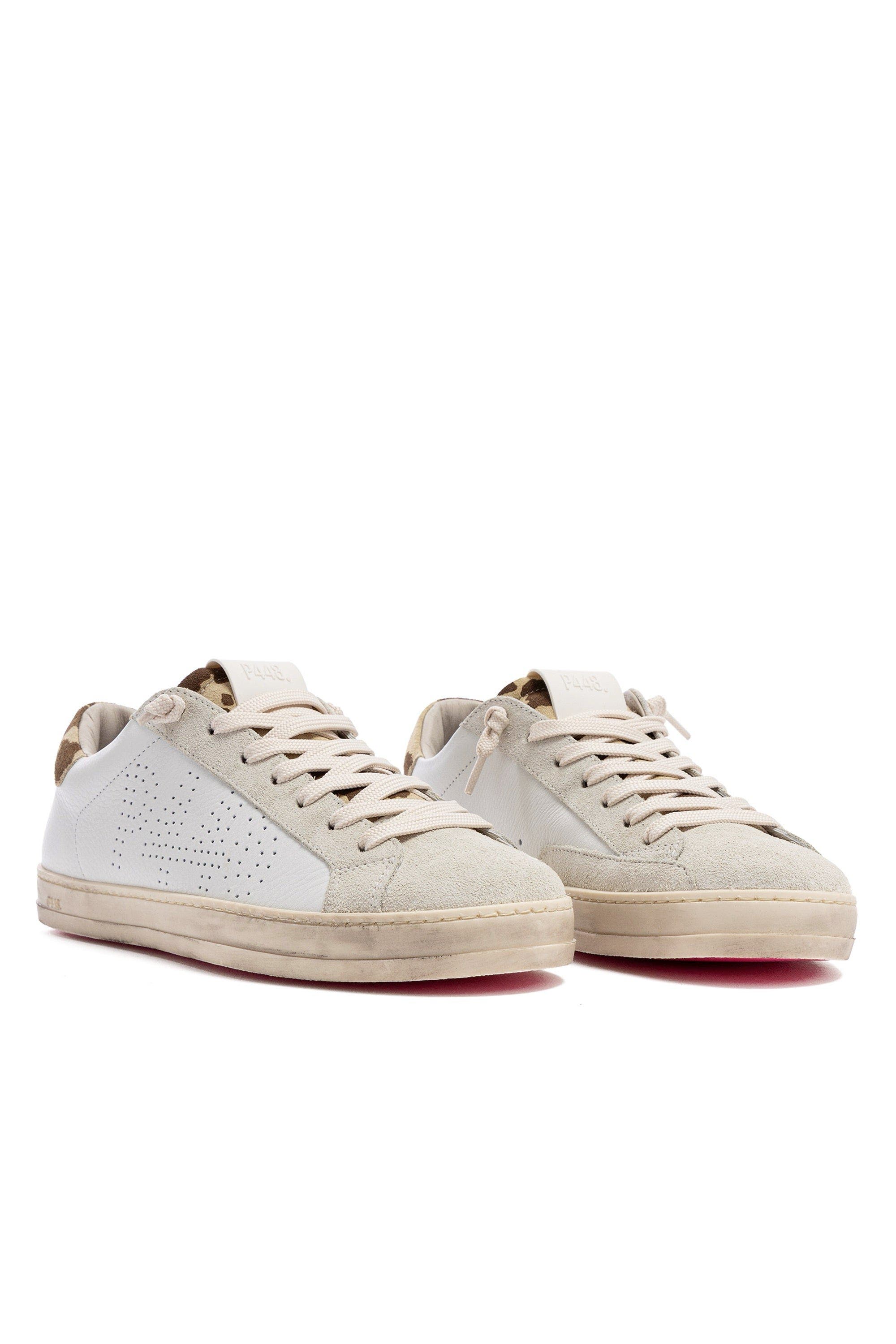 P448 John Sneaker, Alternate, color, Cow White