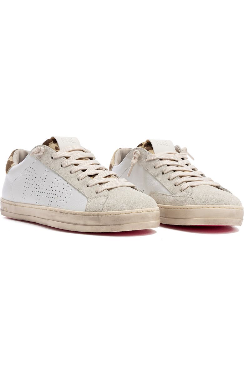 P448 John Sneaker, Alternate, color, Cow White