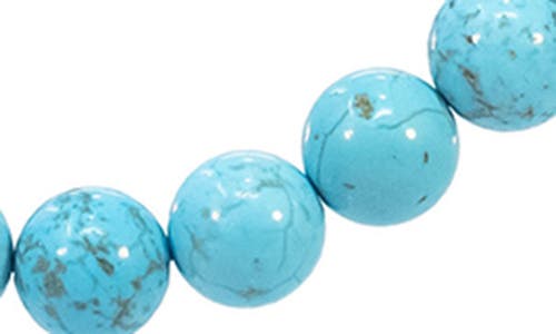 Armenta Blue Magnesite Beaded Layer Necklace In Turquoise