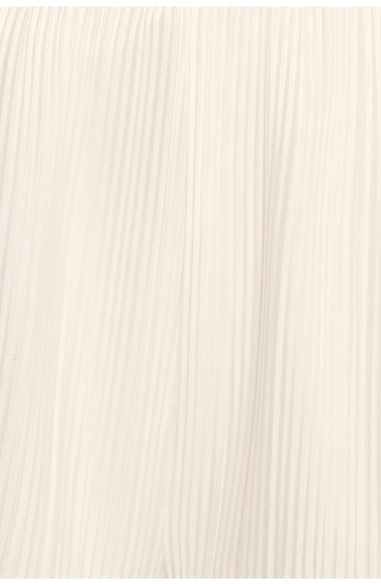 Petal & Pup Busari Plissé Tie Front Tank & Shorts Set, Alternate, color, Cream