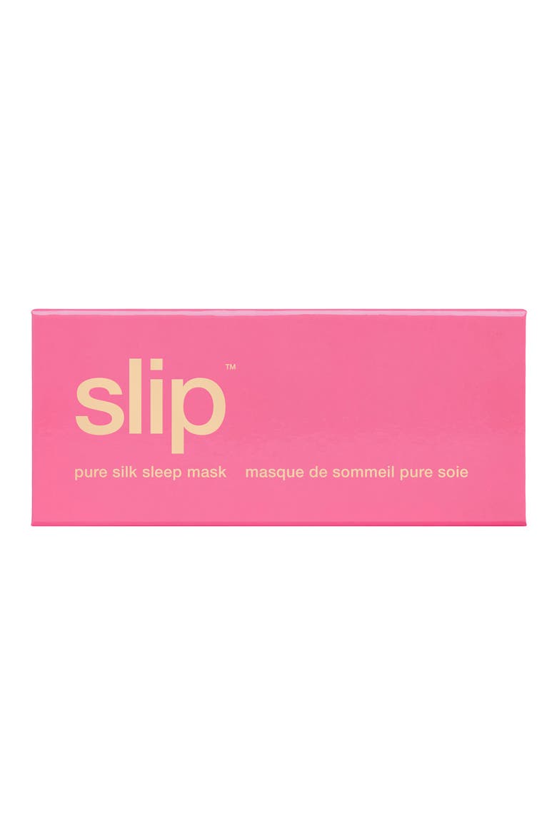 Pure Silk Sleep Mask, Alternate, color, PEONY