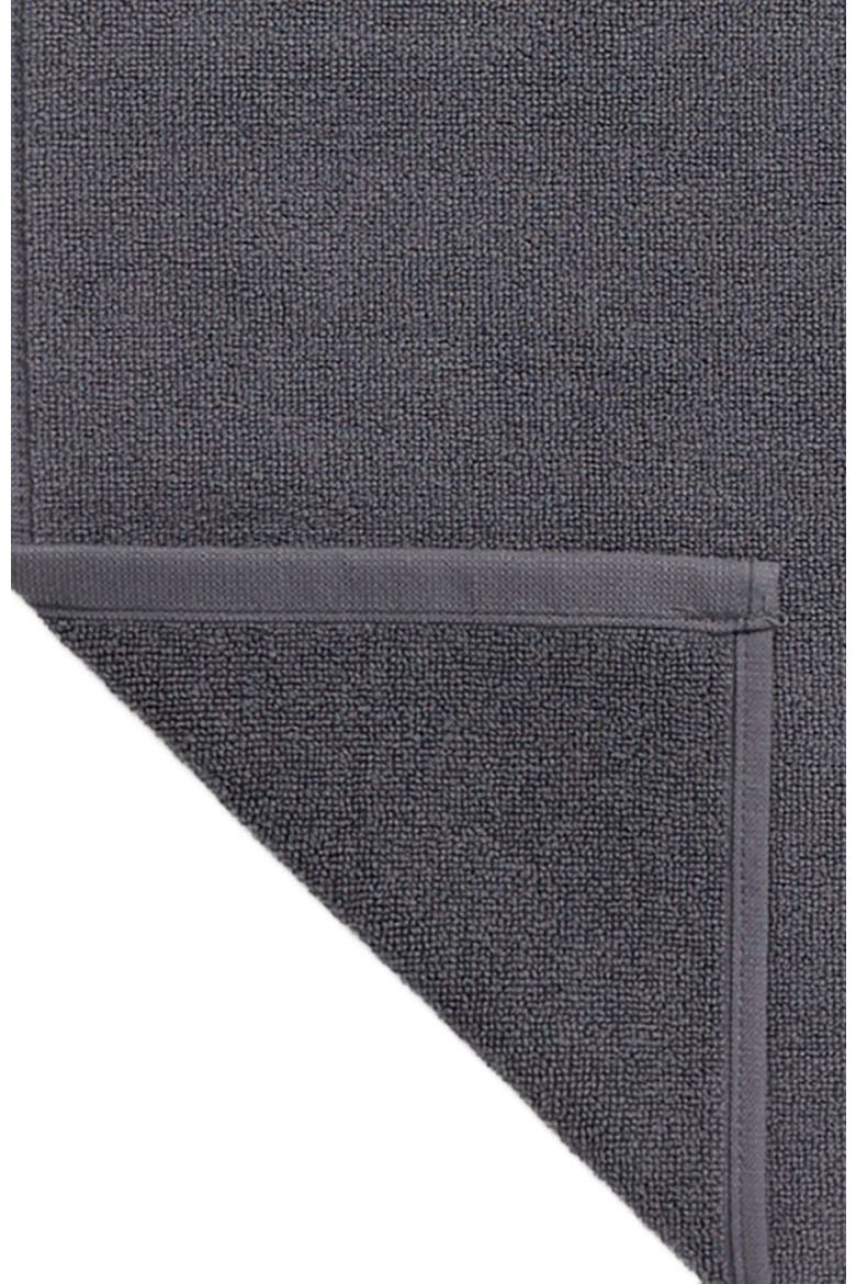 Organic Luxe Bath Mat, Main, color, Charcoal