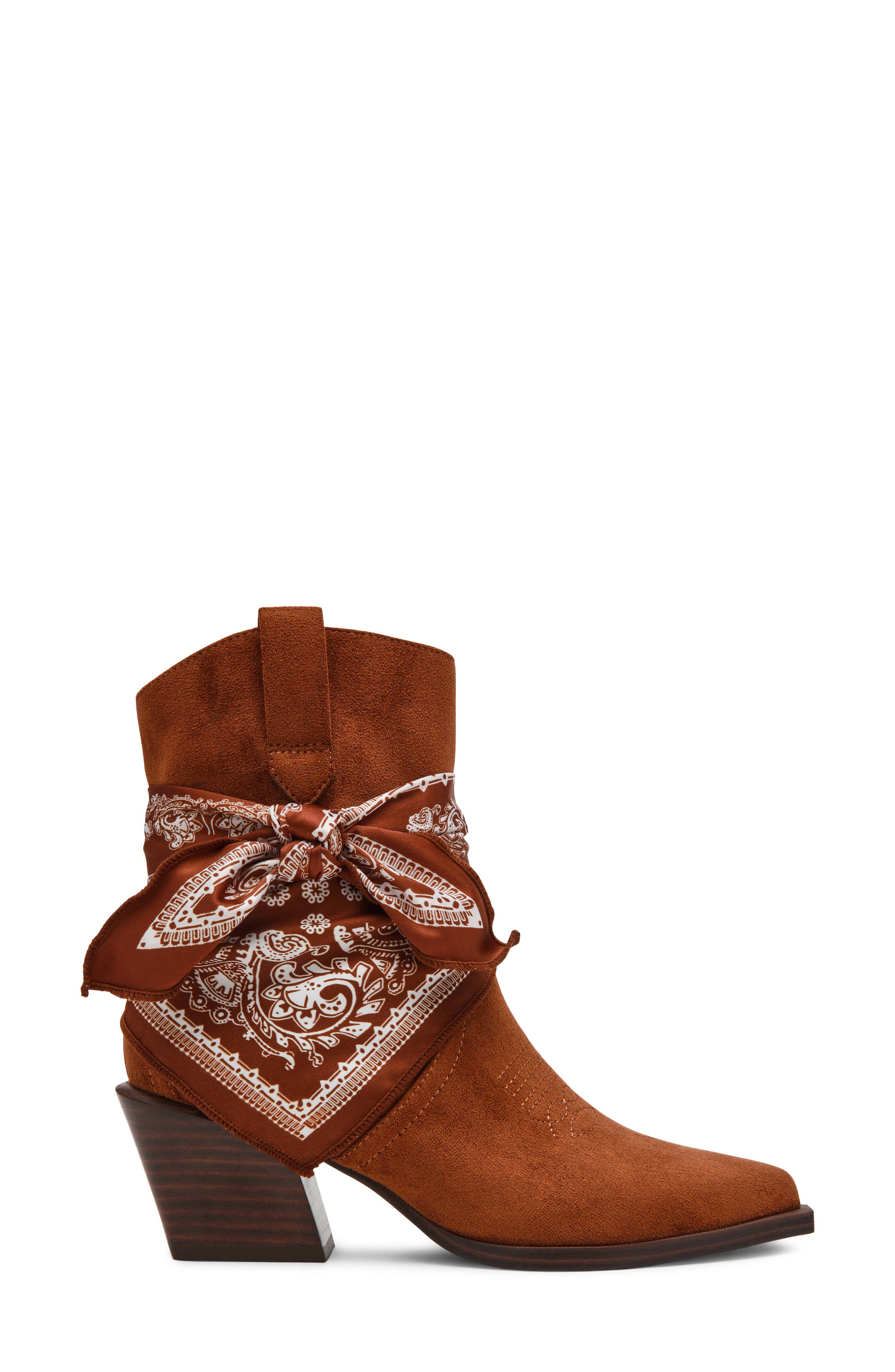 Hessana Bootie, Alternate, color, CHESTNUT