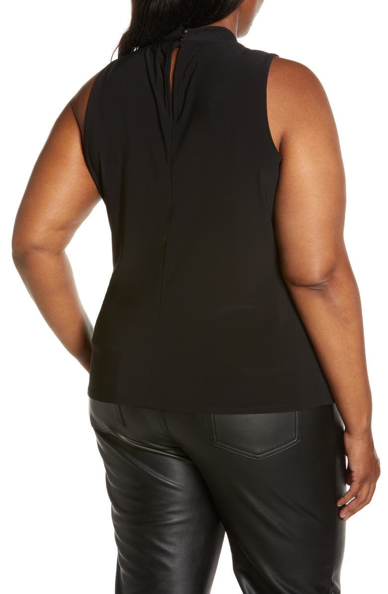 Halogen<sup>®</sup> Twist Neck Sleeveless Top, Alternate, color,