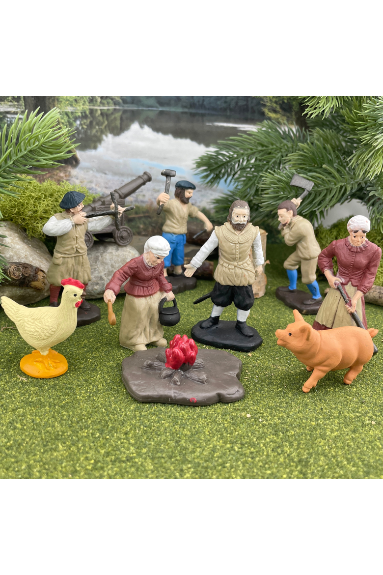 Jamestown Settlers Toy, Alternate, color, No Color