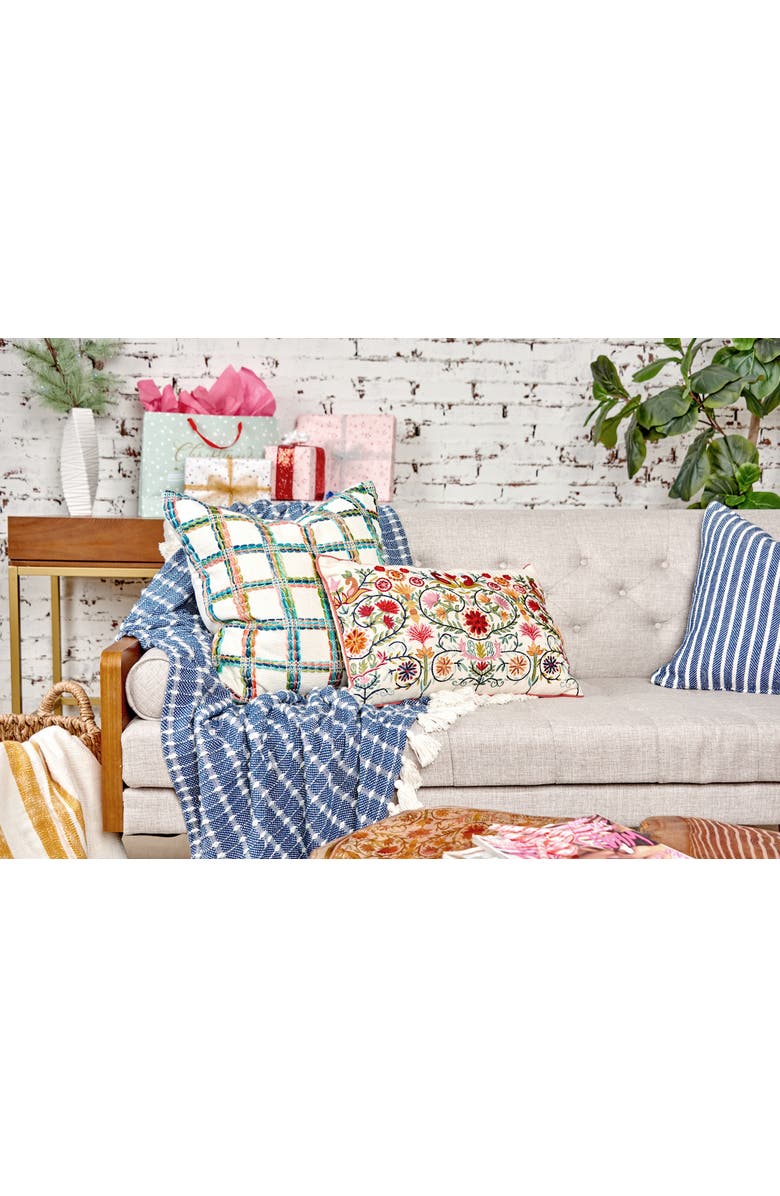 carol 
frank Pippa Decorative Throw Pillow Collection, Alternate, color, Red