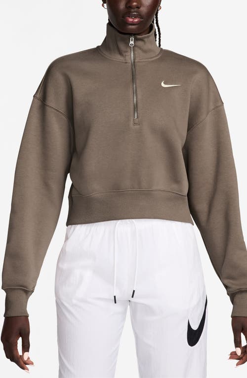 NIKE NIKE SPORTSWEAR PHOENIX FLEECE CROP SWEATSHIRT 