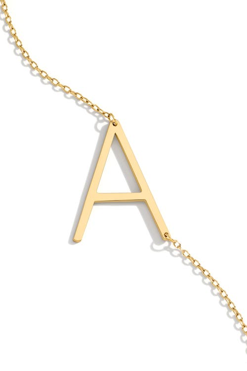 Mint & Lily Statement Initial Necklace