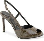 Kenneth Cole Londyn Slingback Peep Toe Sandal