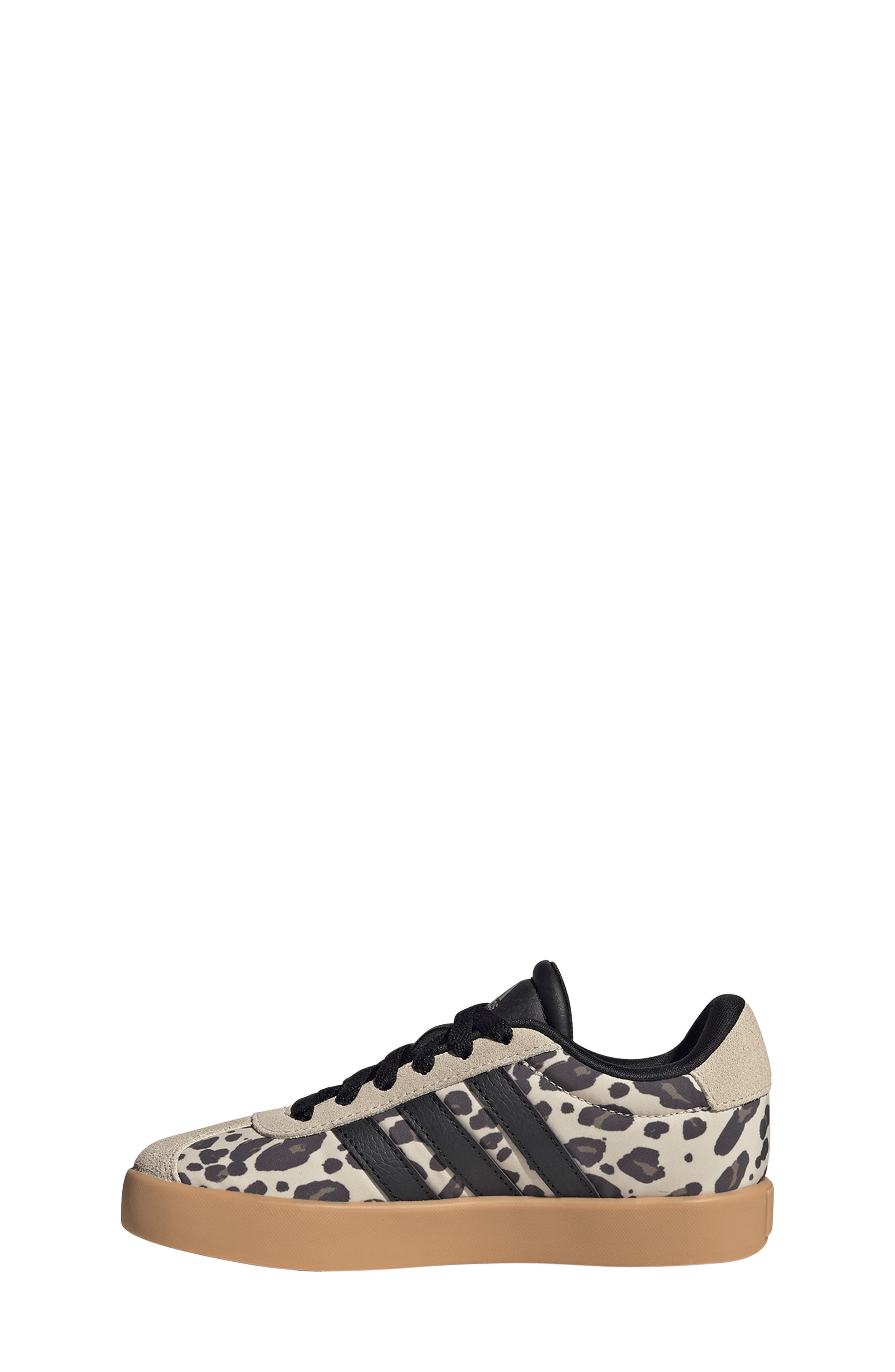 Kids' VL Court 3.0 Sneaker, Alternate, color, CRYSTAL LINEN/ BLACK/ KHAKI