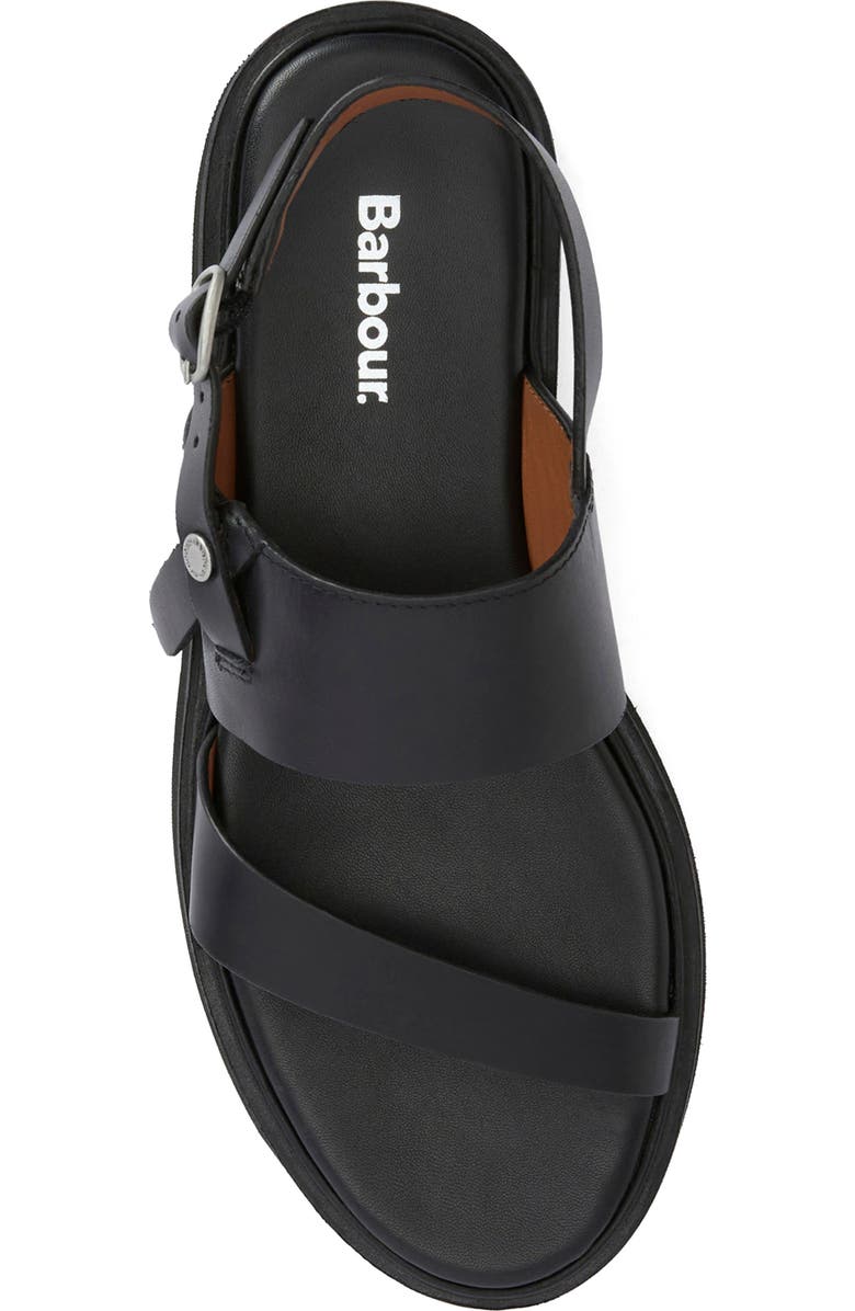 Barbour Dakota Slingback Sandal, Alternate, color, Black