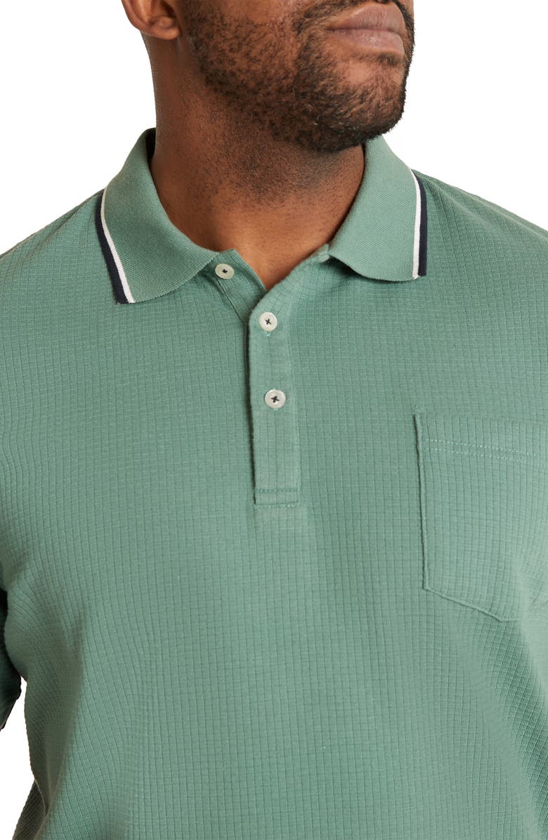 Johnny Bigg Nixon Textured Cotton Polo, Alternate, color,