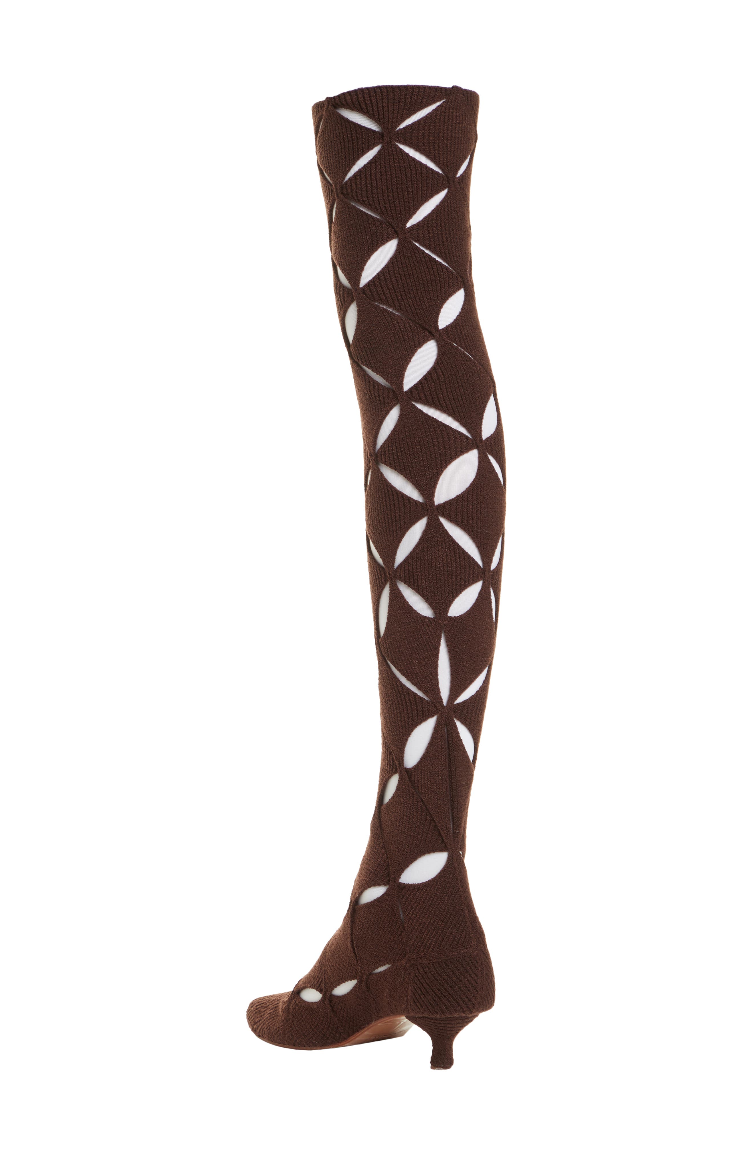 Isa Boulder Thigh High Argyle Boot, Alternate, color, 