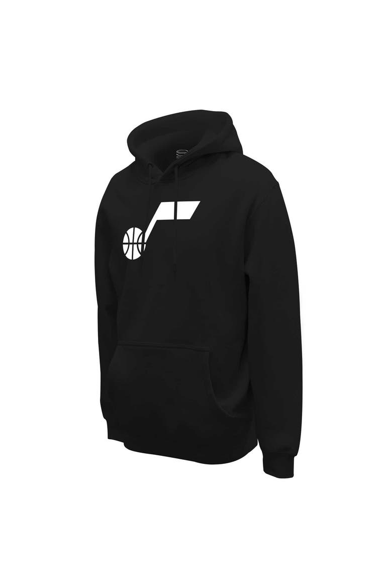 Unisex Stadium Essentials  Black Utah Jazz Primary Logo Pullover Hoodie, Alternate, color, Black