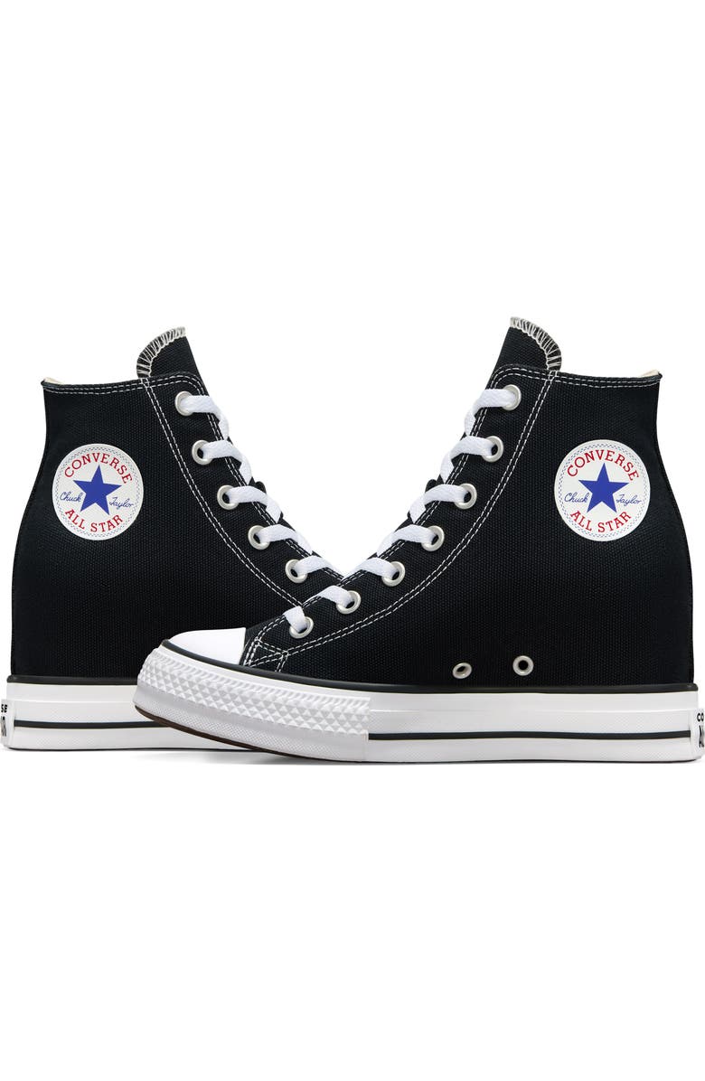Converse Chuck Taylor<sup>®</sup> All Star<sup>®</sup> Wedge Platform High Top Sneaker, Alternate, color,