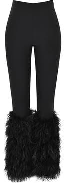 HOUSE OF CB Nicolette Feather Trim Pants