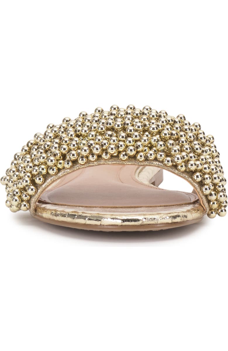 Vince Camuto Balea Slide Sandal, Alternate, color, Gold