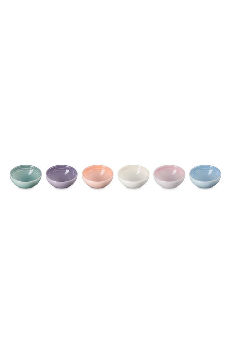 Vancouver Set of 6 Stoneware Pinch Bowls