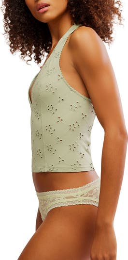 Full Bloom Crop Halter Top