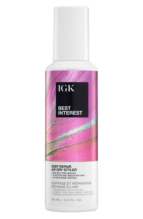 Igk Best Interest Deep Repair Air Dry Styler In No Color