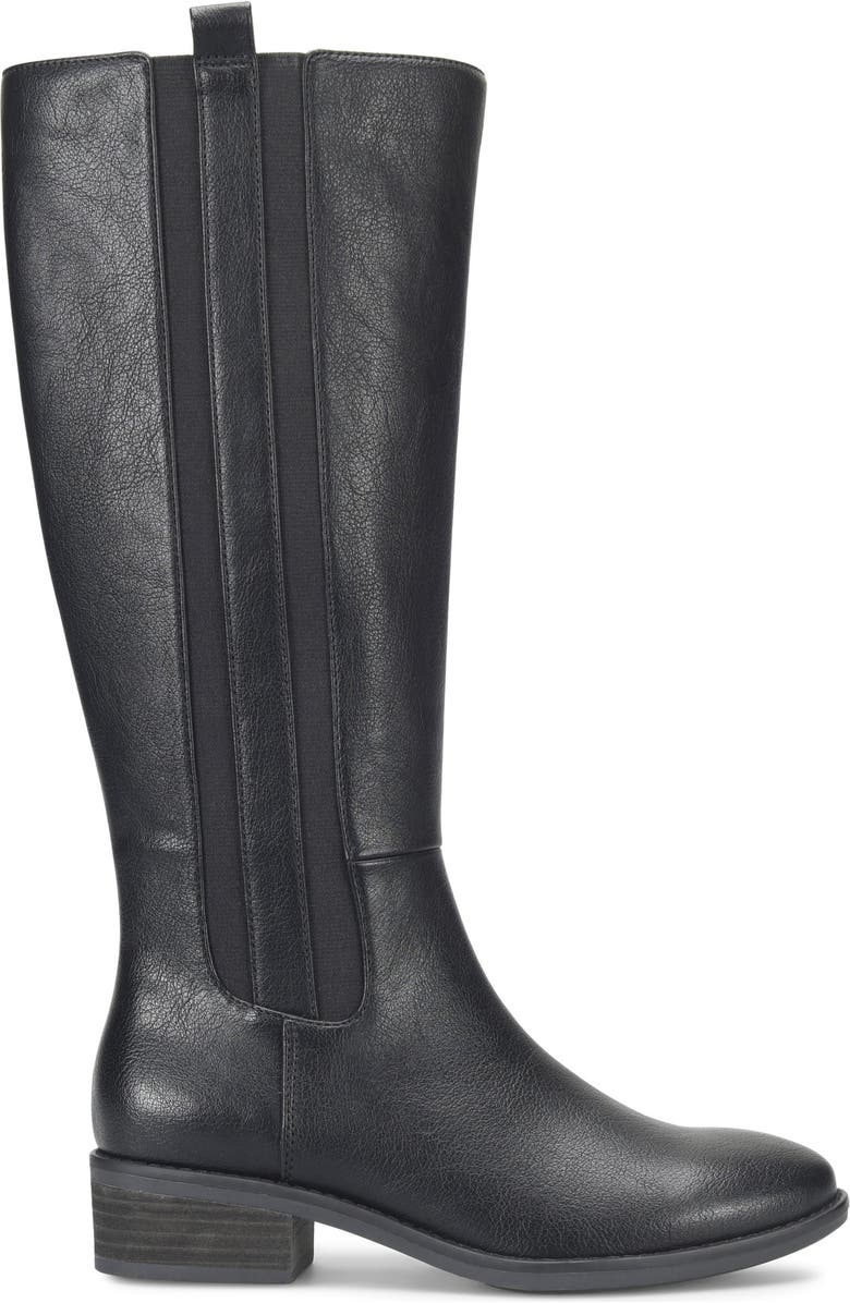 EUROSOFT Callah Knee High Boot, Main, color, Black