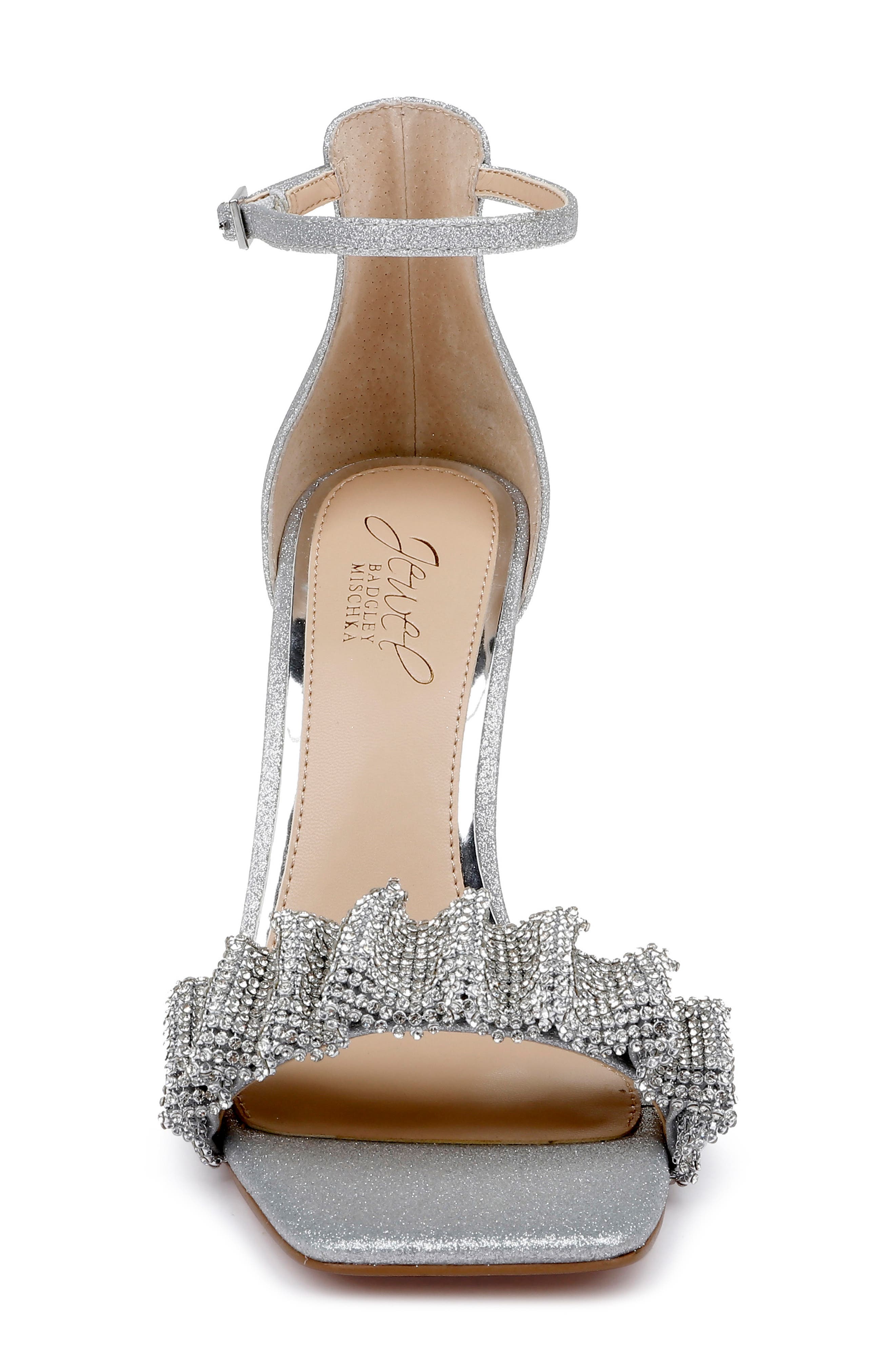 Jewel Badgley Mischka Ridley Ankle Strap Sandal, Alternate, color, 