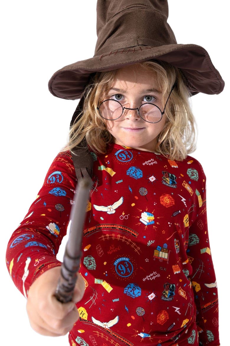 Kids' Hogwarts Express Set of 2 Piece Pajamas, Alternate, color, Hogwarts Express