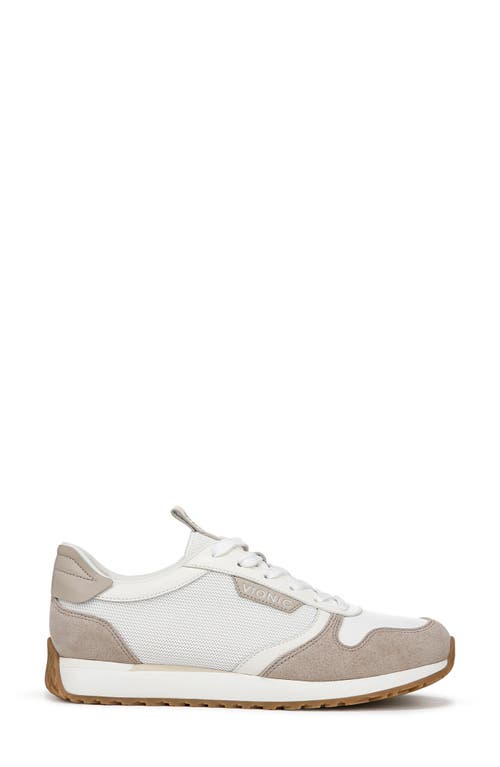 Vionic Monarch Sneaker In White/cobblestone