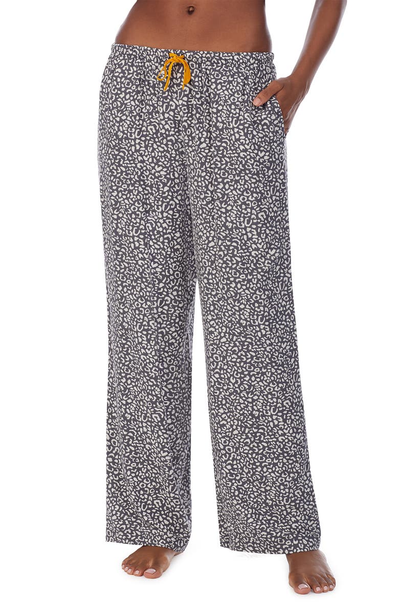 Refinery29 Print Drawstring Pajama Pants, Main, color, 