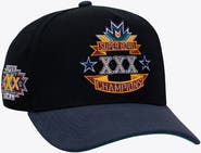 Mitchell & Ness Men's Mitchell & Ness Black Dallas Cowboys Super Bowl XXX Champions Lux Pro Snapback