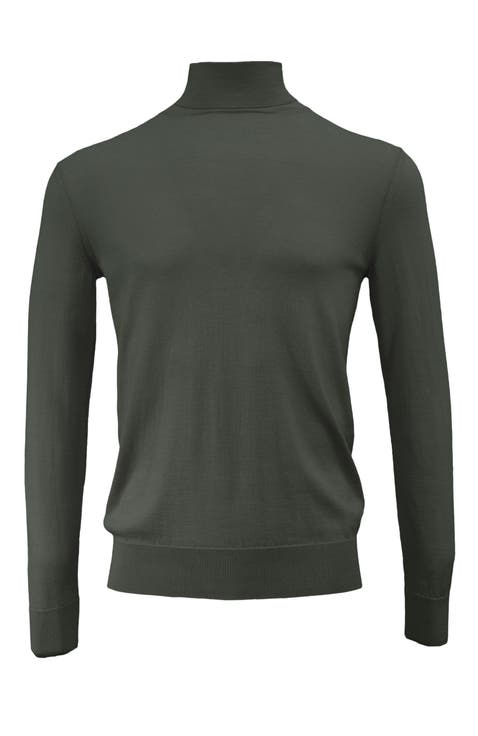 Ronan Merino Wool Turtleneck Sweater