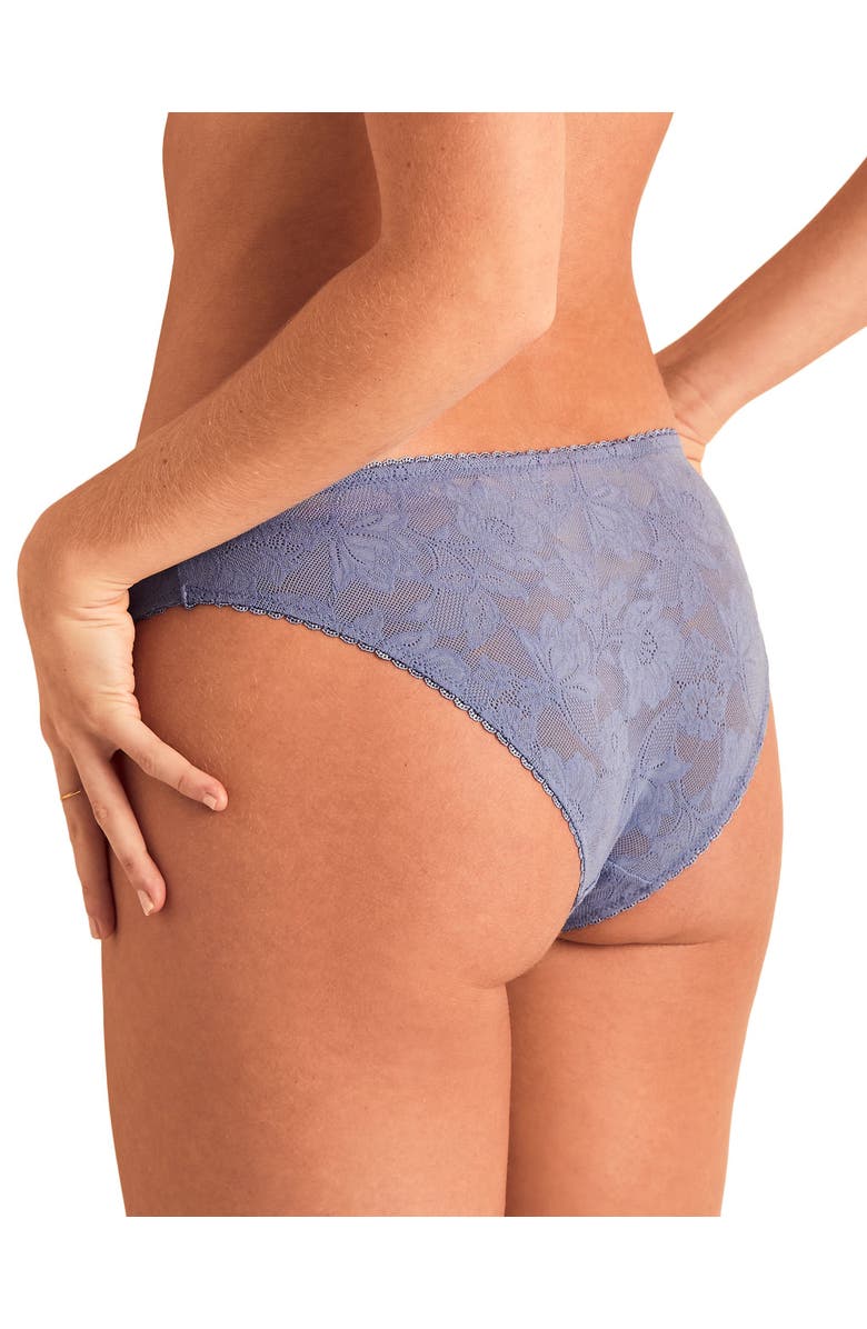 Adore Me Leina Bikini Panties, Alternate, color, Medium Blue