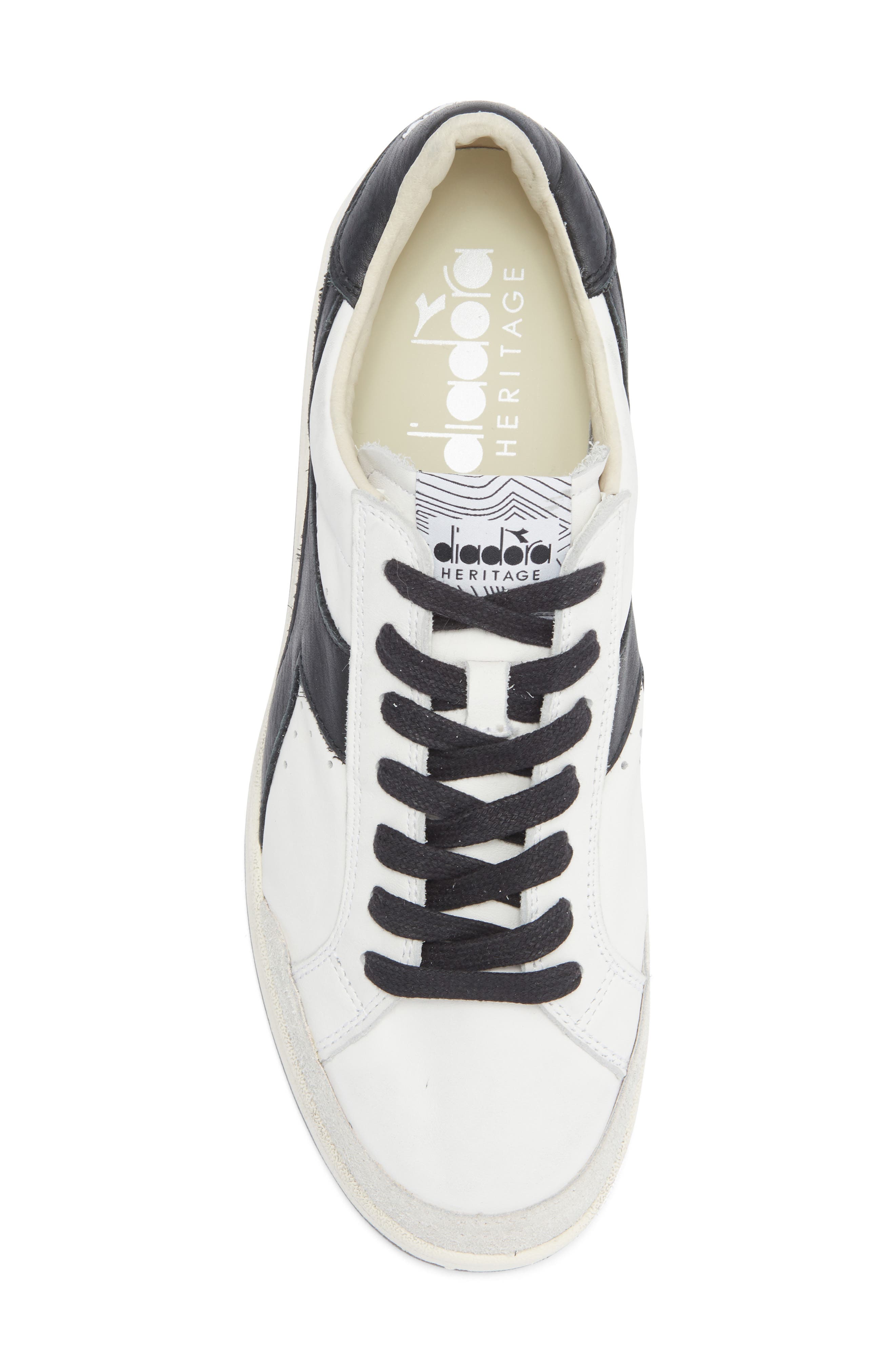 Diadora Prestige Used Sneaker, Alternate, color, White/ Black