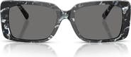 Tiffany & Co. 55mm Polarized Rectangular Sunglasses