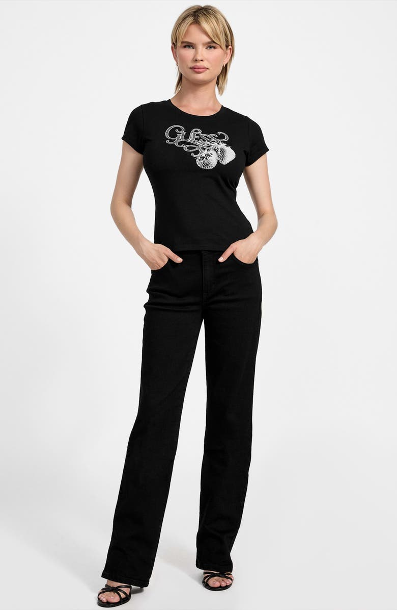 GUESS Logo Graphic T-Shirt, Alternate, color,