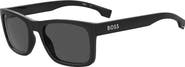 BOSS 55mm Rectangular Sunglasses