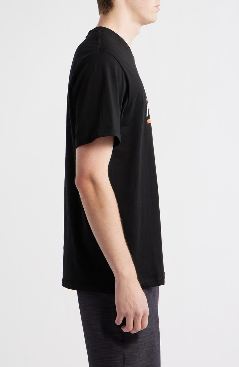 Rip Curl Hawaii Gritty Cotton Graphic T-Shirt, Alternate, color, Black