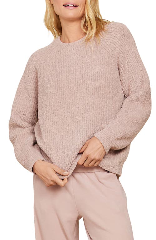 BAREFOOT DREAMS BAREFOOT DREAMS COZYCHIC® RIB CREWNECK LOUNGE TOP
