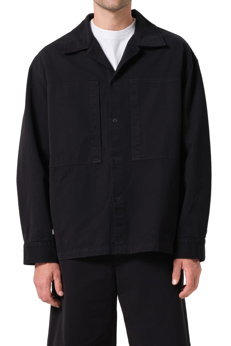 Rhode Overshirt, Main, color, BLACK