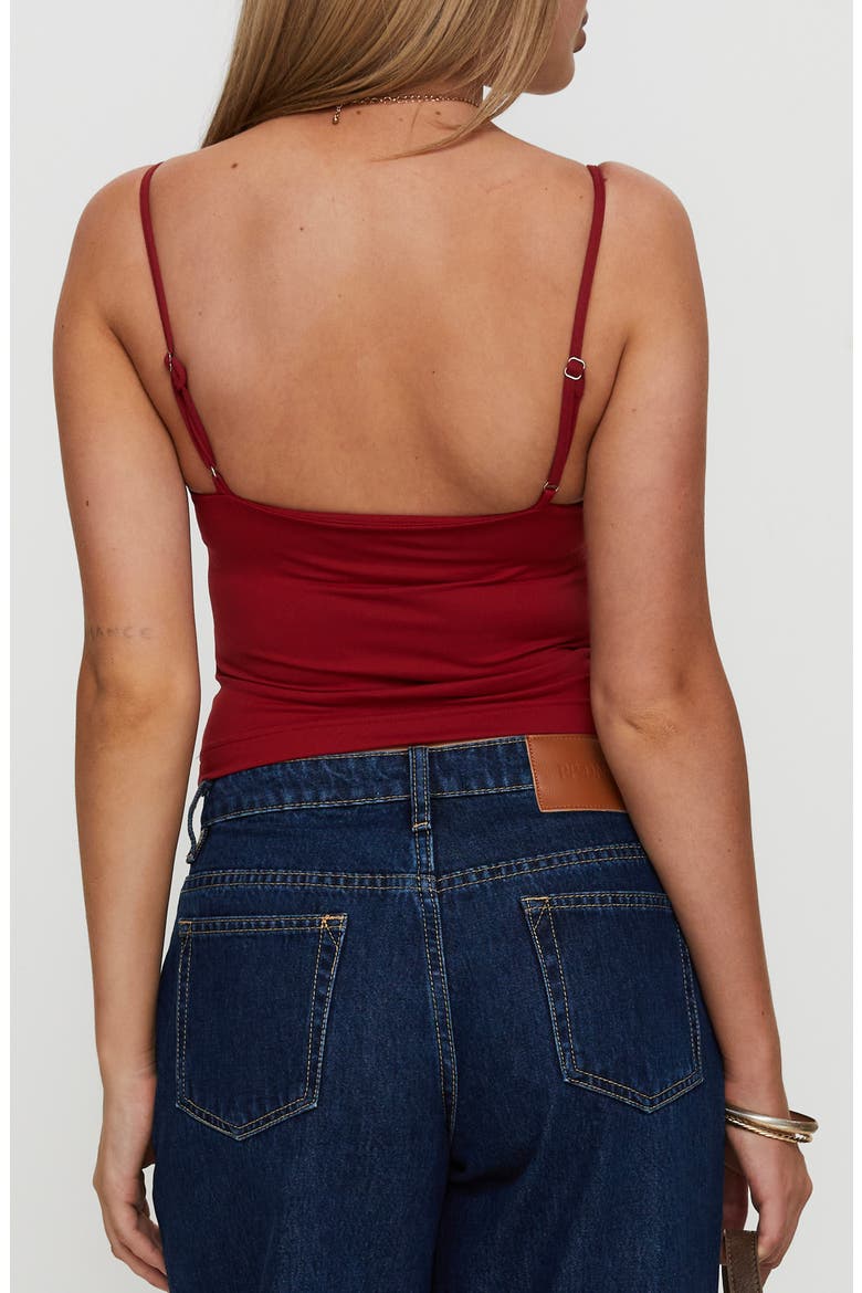 Evanda Camisole, Alternate, color, BURGUNDY